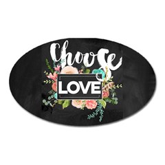 Love Oval Magnet by NouveauDesign