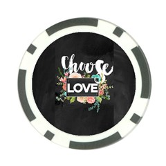 Love Poker Chip Card Guard by NouveauDesign