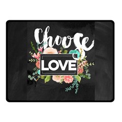 Love Fleece Blanket (small) by NouveauDesign