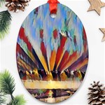 3abstractionism Ornament (Oval) Front