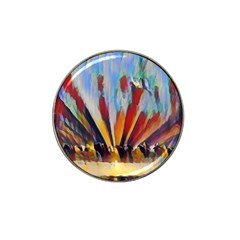 3abstractionism Hat Clip Ball Marker (10 Pack) by NouveauDesign