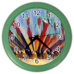 3abstractionism Color Wall Clocks by NouveauDesign