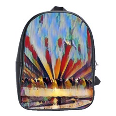 3abstractionism School Bag (large) by NouveauDesign