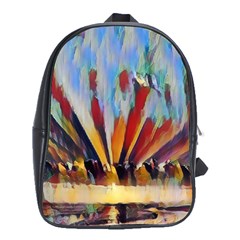 3abstractionism School Bag (xl) by NouveauDesign