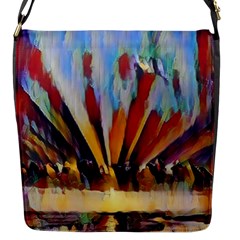 3abstractionism Flap Messenger Bag (s) by NouveauDesign