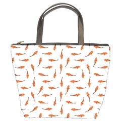 Koi Fishes Motif Pattern Bucket Bags by dflcprintsclothing