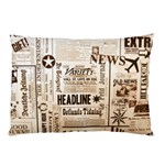 Vintage Newspapers Headline Typography Pillow Case 26.62 x18.9  Pillow Case