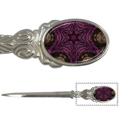 Pink Purple Kaleidoscopic Design Letter Openers by yoursparklingshop