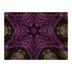 Pink Purple Kaleidoscopic Design Double Sided Flano Blanket (mini)  by yoursparklingshop