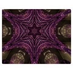 Pink Purple Kaleidoscopic Design Double Sided Flano Blanket (medium)  by yoursparklingshop