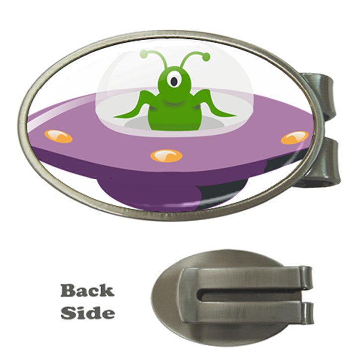 Ufo Money Clips (Oval) 