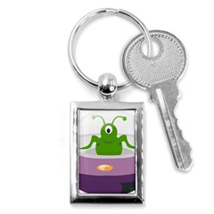 Ufo Key Chains (rectangle)  by Celenk