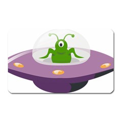 Ufo Magnet (rectangular) by Celenk