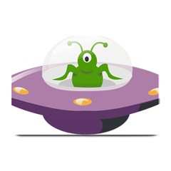 Ufo Plate Mats by Celenk