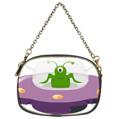 Ufo Chain Purses (one Side)  by Celenk