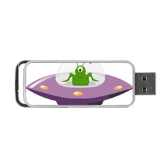 Ufo Portable Usb Flash (one Side) by Celenk