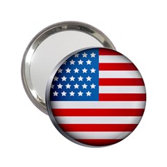 United Of America Usa Flag 2 25  Handbag Mirrors