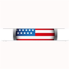 United Of America Usa Flag Small Bar Mats by Celenk