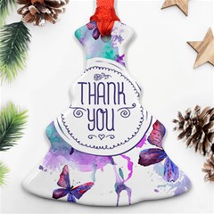 Thank You Ornament (christmas Tree)  by Celenk