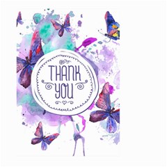 Thank You Large Garden Flag (two Sides) by Celenk