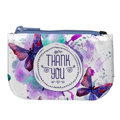 Thank You Large Coin Purse by Celenk