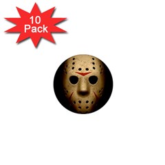 Jason Hockey Goalie Mask 1  Mini Magnet (10 Pack)  by Celenk