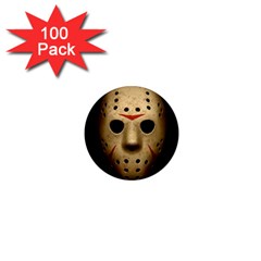 Jason Hockey Goalie Mask 1  Mini Magnets (100 Pack)  by Celenk