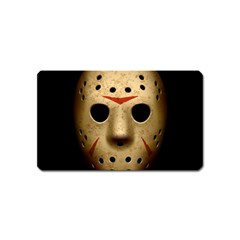 Jason Hockey Goalie Mask Magnet (name Card) by Celenk