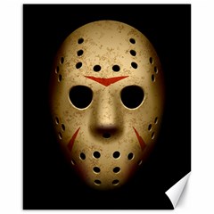 Jason Hockey Goalie Mask Canvas 16  X 20   by Celenk