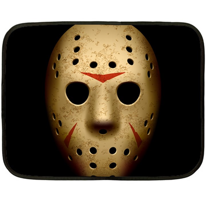 Jason Hockey Goalie Mask Fleece Blanket (Mini)