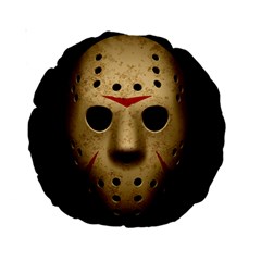 Jason Hockey Goalie Mask Standard 15  Premium Round Cushions by Celenk