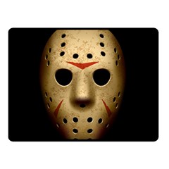 Jason Hockey Goalie Mask Double Sided Fleece Blanket (small)  by Celenk