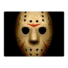 Jason Hockey Goalie Mask Double Sided Flano Blanket (mini)  by Celenk