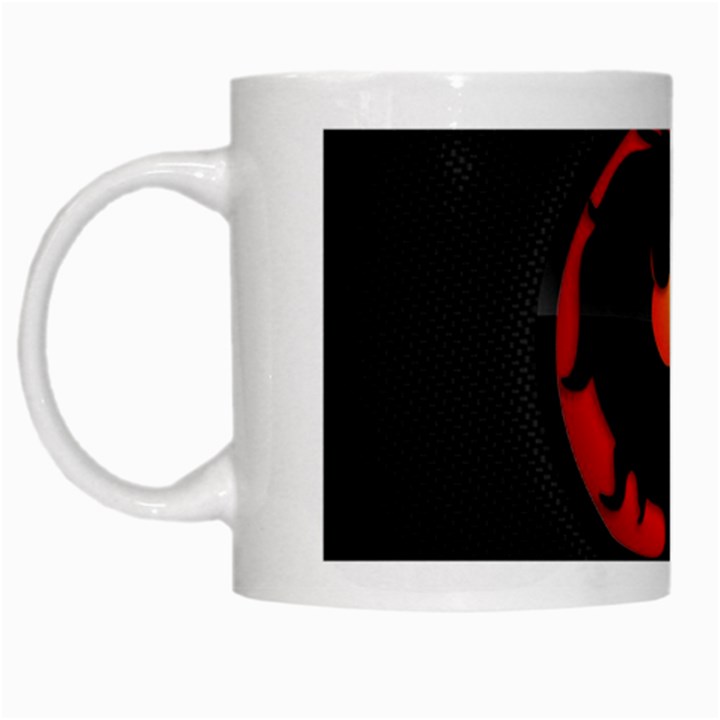 Dragon White Mugs