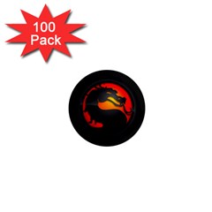 Dragon 1  Mini Magnets (100 Pack)  by Celenk