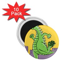 Dragon 1 75  Magnets (10 Pack)  by Celenk