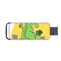 Dragon Portable Usb Flash (one Side) by Celenk