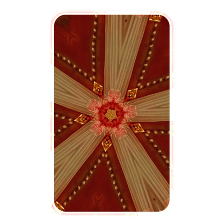 Red Star Ribbon Elegant Kaleidoscopic Design Memory Card Reader