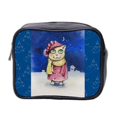 Xmas Mini Travel Toiletry Bag (two Sides)