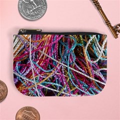 Funny Colorful Yarn Pattern Mini Coin Purses by yoursparklingshop