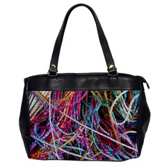 Funny Colorful Yarn Pattern Office Handbags by yoursparklingshop