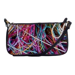 Funny Colorful Yarn Pattern Shoulder Clutch Bags by yoursparklingshop