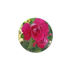 Romantic Red Rose Photography Golf Ball Marker by yoursparklingshop