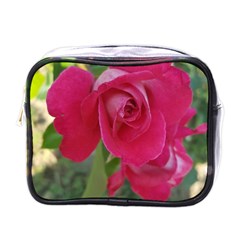 Romantic Red Rose Photography Mini Toiletries Bags by yoursparklingshop