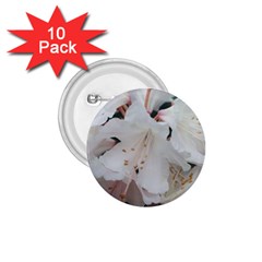 Floral Design White Flowers Photography 1 75  Buttons (10 Pack) by yoursparklingshop