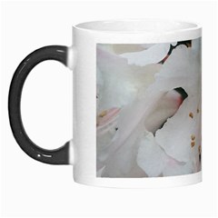 Floral Design White Flowers Photography Morph Mugs by yoursparklingshop