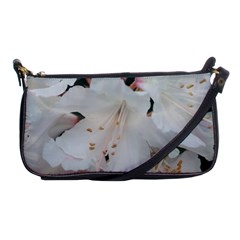 Floral Design White Flowers Photography Shoulder Clutch Bags by yoursparklingshop