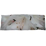 Floral Design White Flowers Photography Body Pillow Case Dakimakura (Two Sides) Front