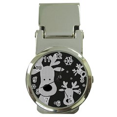 Cute Reindeer  Money Clip Watches by Valentinaart