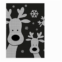 Cute Reindeer  Large Garden Flag (two Sides) by Valentinaart